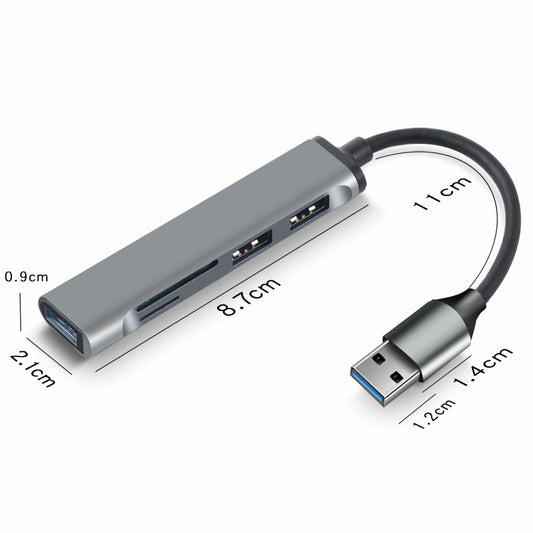 Hub USB Tradebit USB 3.0 Micro SD