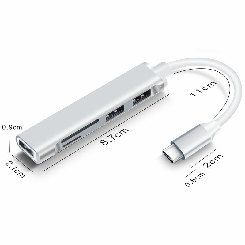 HUB USB-C ADAPTER USB 3.0 MICRO SD ADAPTER 