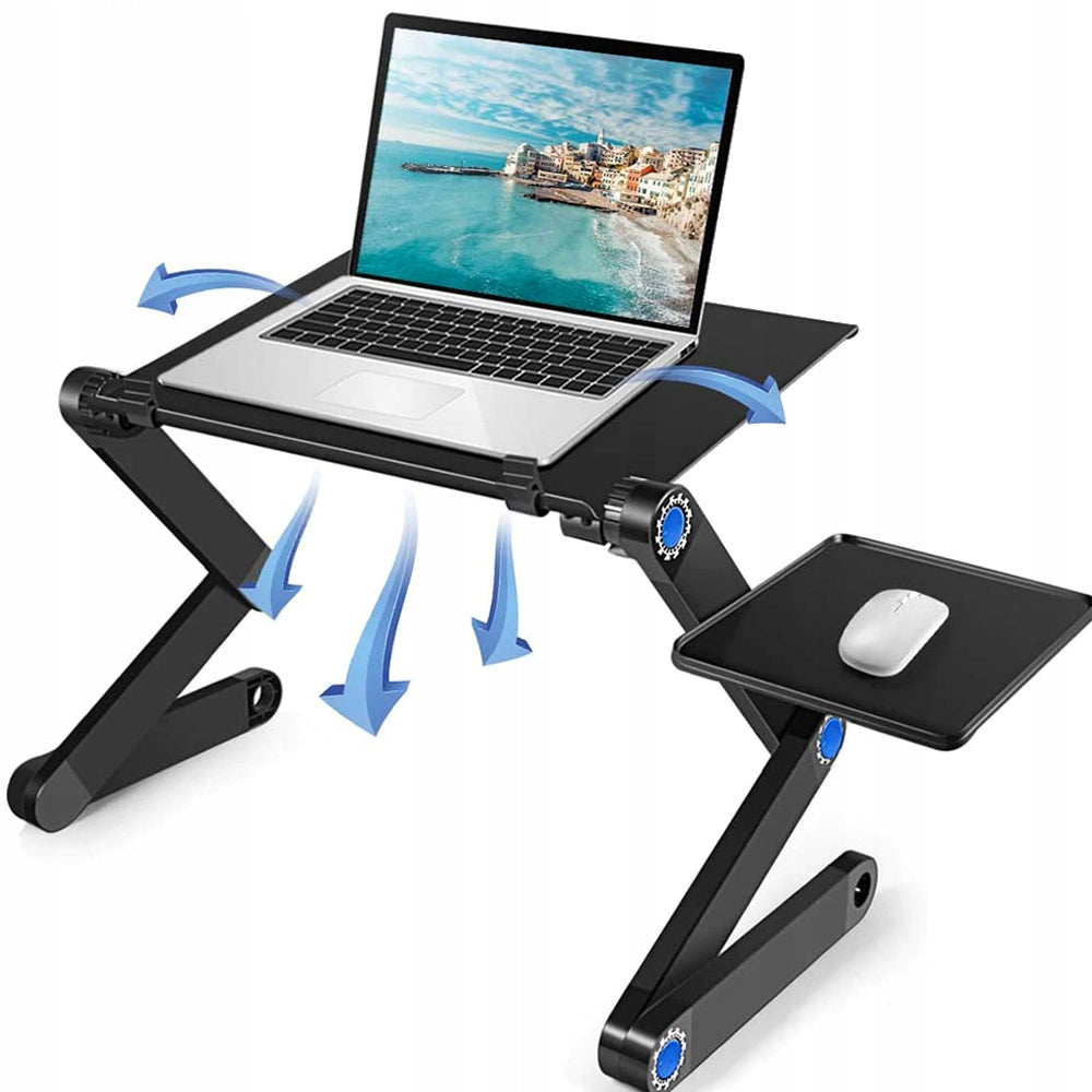 FOLDABLE LAPTOP TABLE FOR BED WITH STAND 