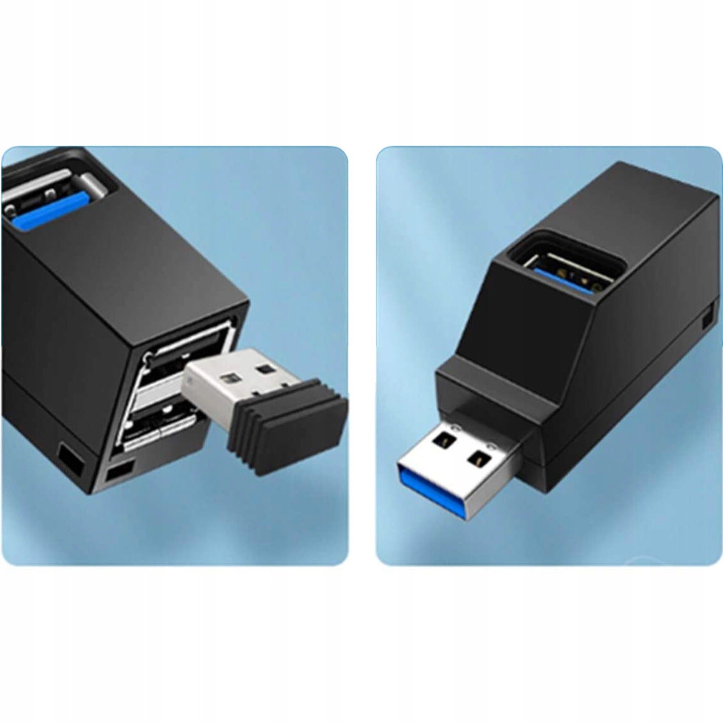 SCHNELLER USB-3.0-HUB-PORT-SPLITTER-USB-ADAPTER 