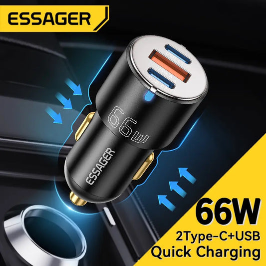 Essager 66W Autoladegerät