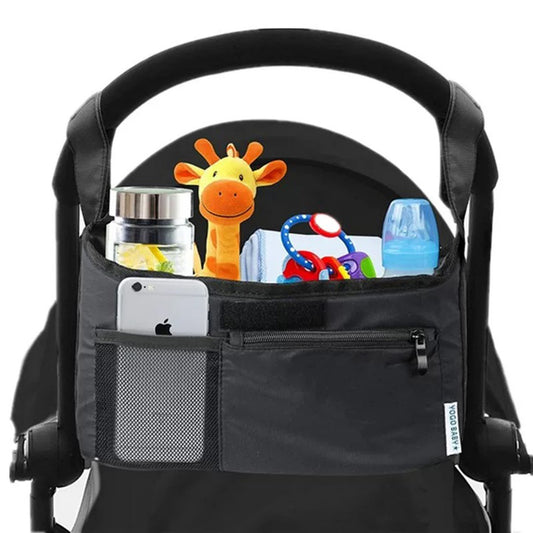 Stroller bag with lap organizer